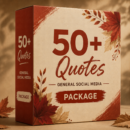 باقة اقتباسات احترافية لوسائل التواصل الاجتماعي – أكثر من 50 تصميم مميز