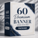باكدج البنرات الاحترافية لوسائل التواصل الاجتماعي – 60 تصميم مميز