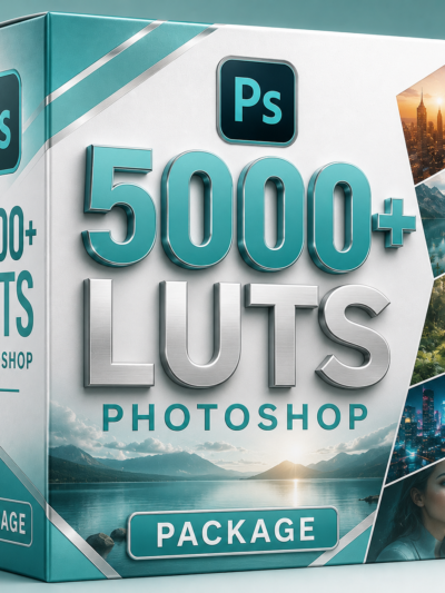 باكدج أكثر من 5000 ملف LUT احترافي للفوتوشوب