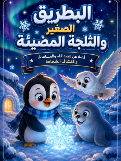 قصة البطريق الصغير والثلجة المضيئة